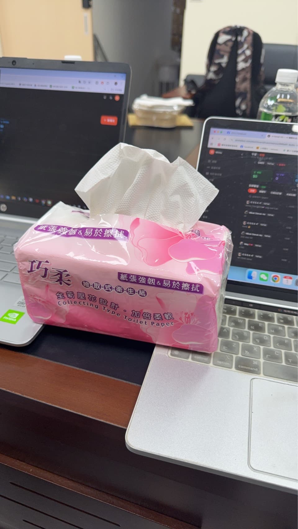 巧柔 壓花抽取式衛生紙